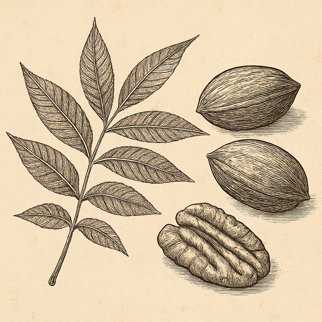 pecan engraving